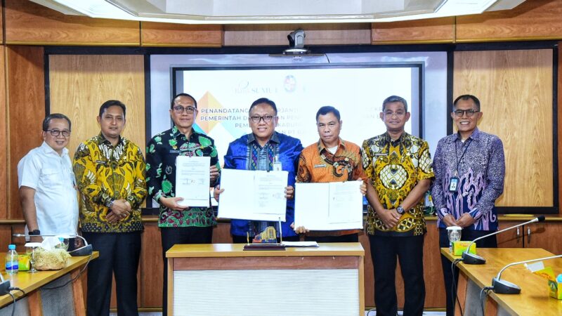 Pemkab Deli Serdang & Bank Sumut Teken Kerjasama KKPD dan Penerimaan BPHTB