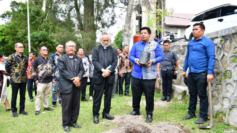 Bupati Samosir Hadiri Perayaan Bersama Masa Penciptaan dan Minggu Ekologi HKBP Tahun 2024.