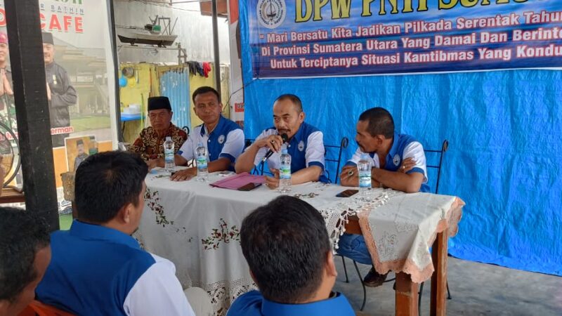 *DPW PNTI Sumut Gelar Deklarasi Satukan Visi dan Misi Ciptakan Kondusifitas Pilkada Serentak 2024*