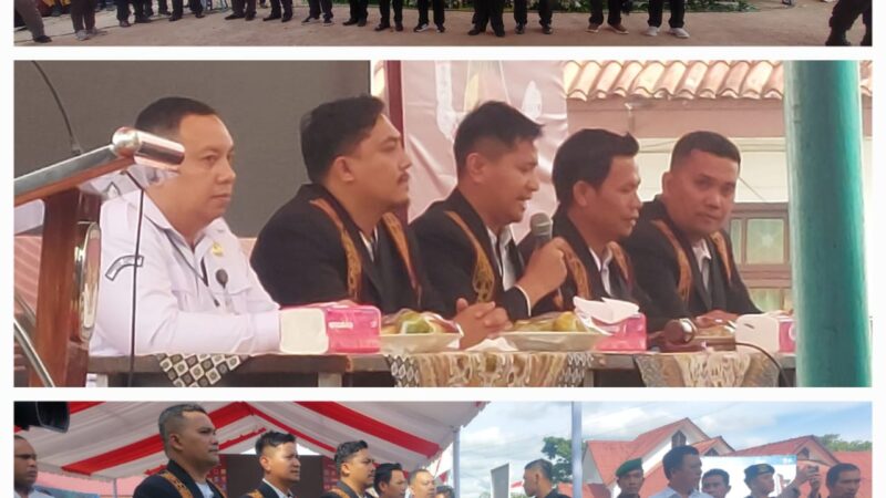 Pleno Terbuka Penentuan Nomor Urut Calon Bupati Dairi 2024-2029: Bersama Mewujudkan Pemilu Damai dan Berintegritas”