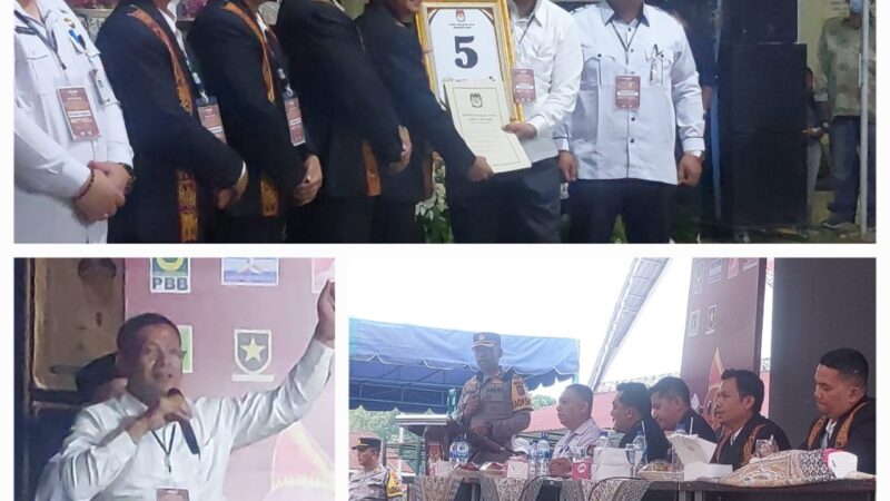 “Vickner-Wahyu Dapatkan Nomor Urut 5 di Pilkada Dairi 2024, Makna Mendalam di Balik Angka Lima”