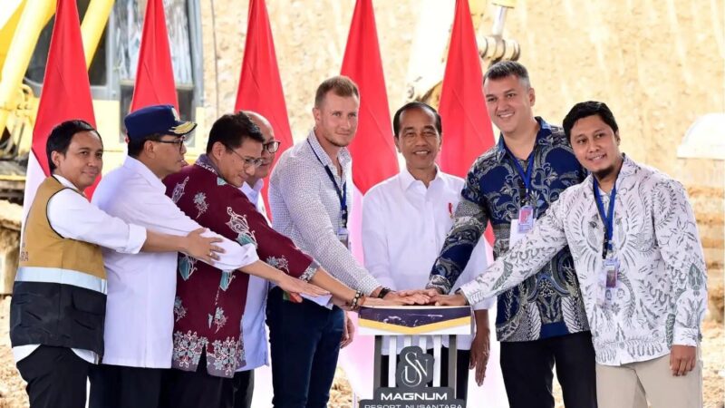 Presiden Jokowidodo Groundbreaking Perusahaan Rusia