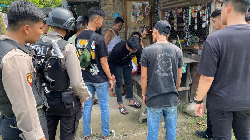 Kembali Gerebek Jermal 15 Polrestabes Medan Ringkus 3 Pelaku dan Hancurkan Barak Narkoba