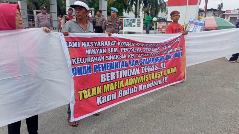 Kasus Pencemaran Lingkungan di Sinaksak, 1 Tahun Lebih Tidak Tuntas, Bukti Kegagalan RHS…