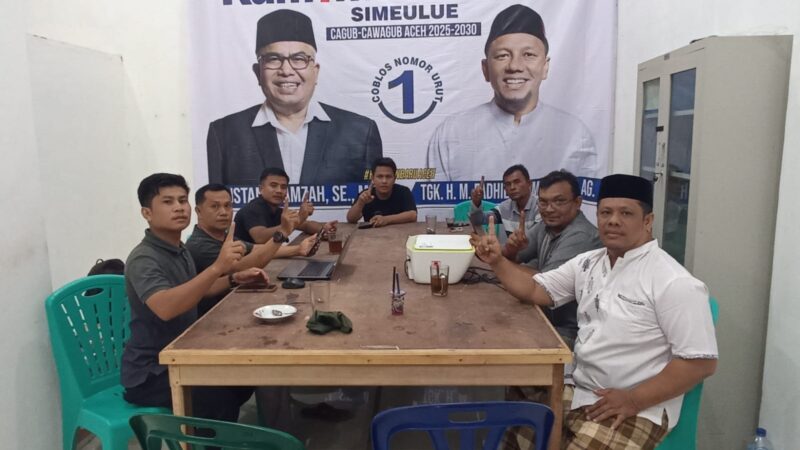 ASSPIRA dan Aneuk Keumuen Silaturahmi dengan Jajaran Pengurus RKB Simeulue