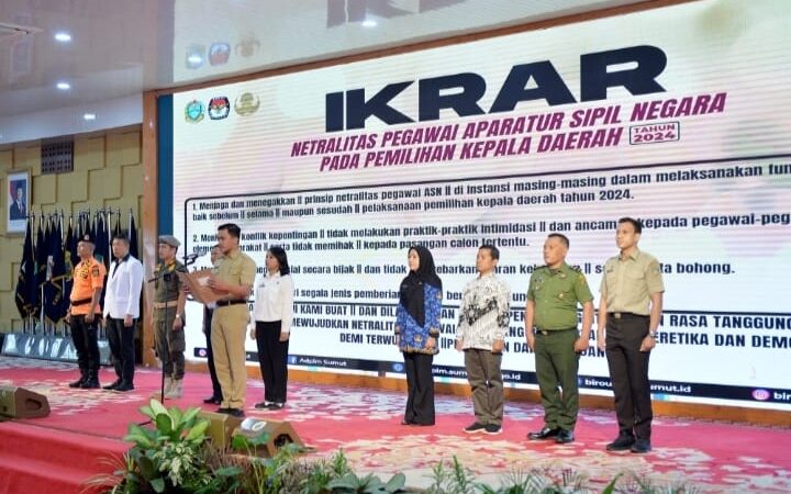 *Pj Gubernur Fatoni Sebut Sumut Bisa Jadi Barometer Pilkada Serentak Terbaik di Indonesia*