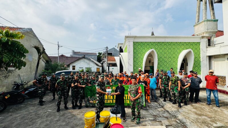 *Siswa Diklapa Kecabangan Infanteri 2024 Gelar Karya Bakti di Rumah Ibadah*