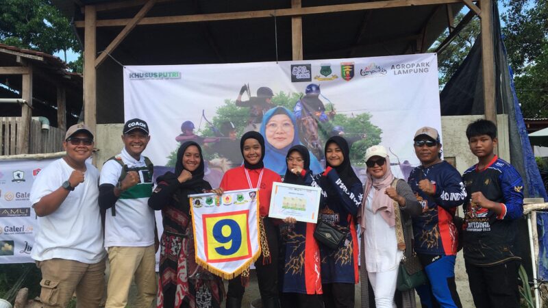 Putri Prajurit Yonif 9 Marinir Berhasil Raih Juara 1 Lomba Memanah Piala Ibu PJ Gubernur Lampung Berkuda Memanah & Memanah Cepat 2024