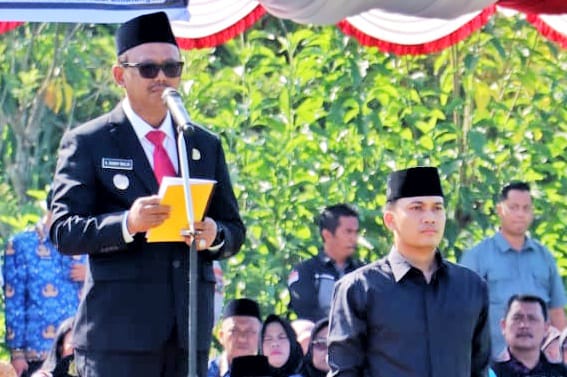 *Upacara Hari Sumpah pemuda Ke 96 Tahun 2024 Kabupaten Simalungun di Kecamatan Gunung Maligas*