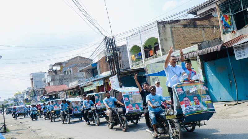 *Mengendarai Betor, dr. Asri Ludin Tambunan Akan Terapkan Program Jumpa Dia dan ATK di Mandala*