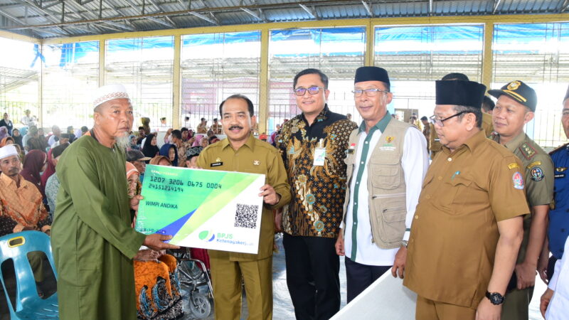 Penyaluran ZIS Baznas Deli Serdang, Asisten II: Zakat Bantu Perekonomian Umat