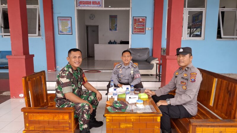 Bangun Sinergitas Dengan APH ,Lapas Narkotika Laksanakan Koordinasi Dengan Polsek Raya dan Koramil 14/Raya Dalam Pengamanan Kegiatan Memperingati Maulid Nabi Muhammad SAW 1146H.