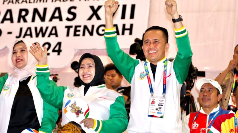 *Pembukaan Peparnas 2024, Pj Gubernur Fatoni Optimis Sumut Mampu Lampaui Target*