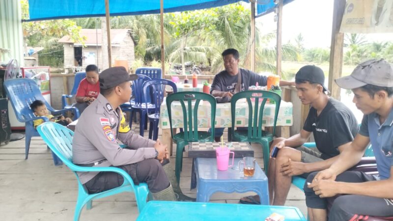 Polsek Panipahan Masih Tetap Jaga Kamtibmas Jelang Pilkada.