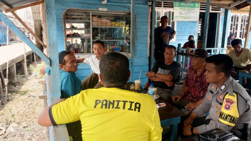 Tahap Memasuki Kampanye Polsek Panipahan Terus Gelar Cooling System Jelang Pilkada.