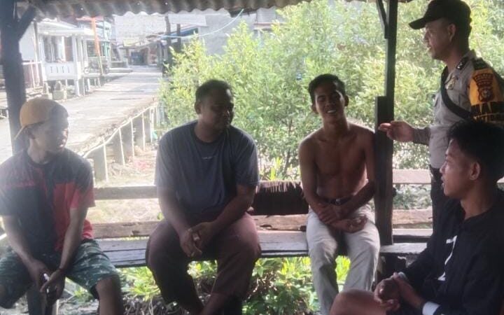 Polsek Panipahan Cooling System Tahab Kampanye Pilkada.