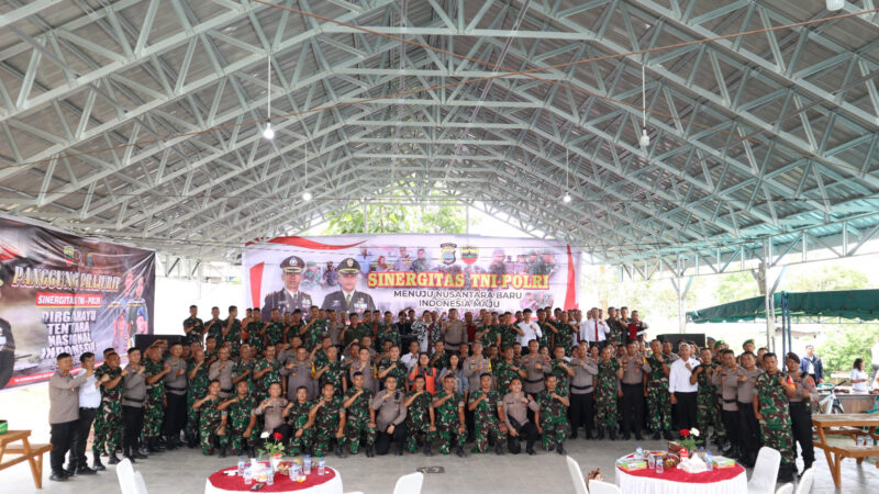 Polres Dairi Bersama Kodim 0206 Dairi Gelar Panggung Prajurit