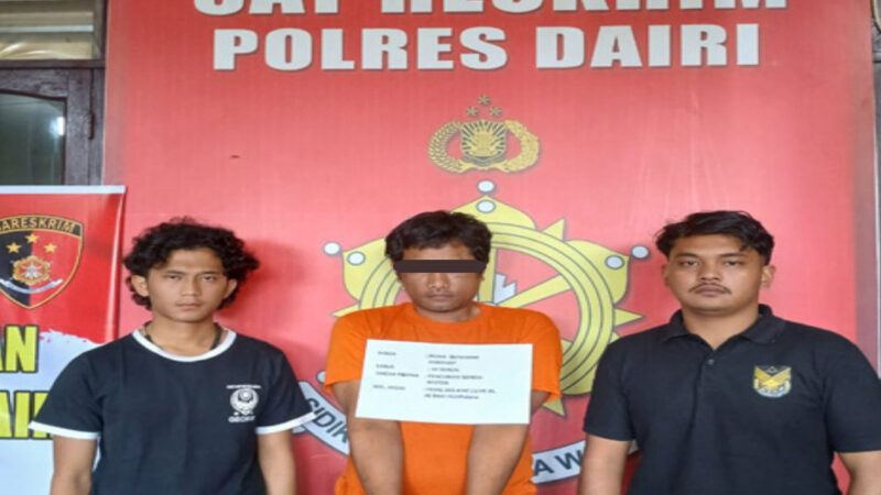 Pelaku Pencurian Sepeda Motor Di Sidikalang Ditangkap Polres Dairi