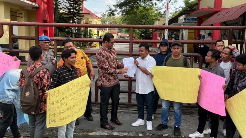 Massa Desak Kapoldasu Tetapkan Bupati/Wabup sebagai Tersangka Baru Kasus PPPK Madina