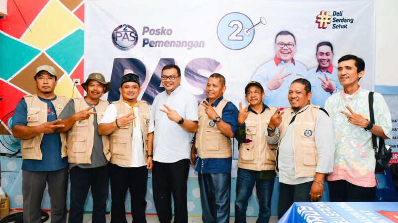 *Posko Pemenangan Pasukan Aci Suwondo Diresmikan*