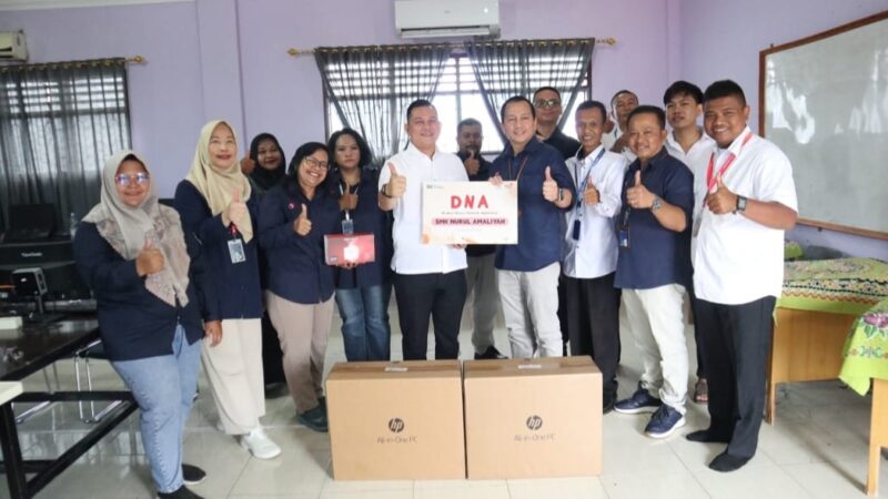 Majukan Dunia Pendidikan, Witel Sumut Dukung Kelas Industri di SMK Nurul Amaliyah