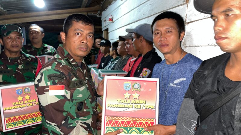 Kasdam Tanjungpura Pimpin Etape Ketiga Jelajah Perbatasan RI-Malaysia