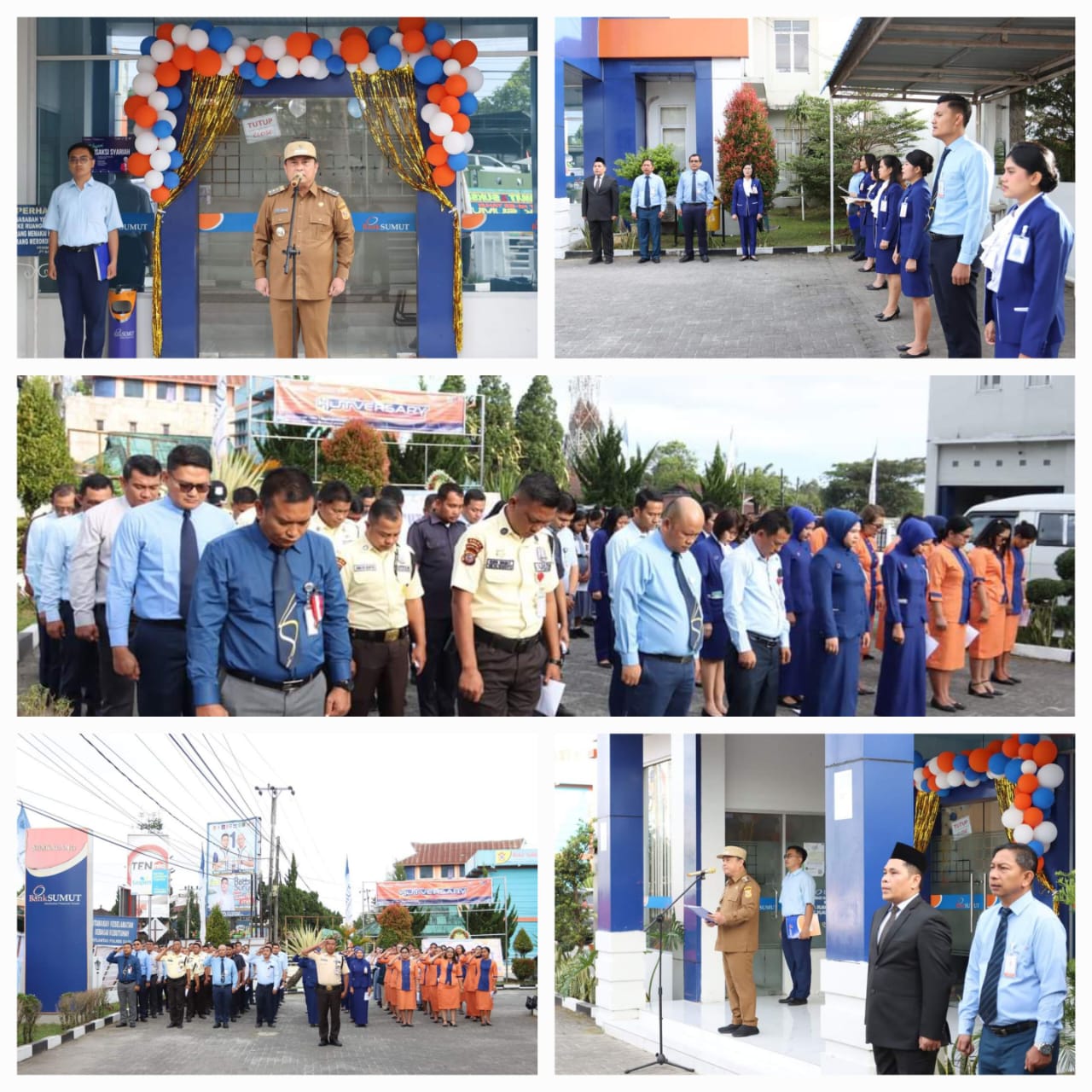Pj Bupati Dairi Jadi Irup HUT Bank Sumut Ke-63