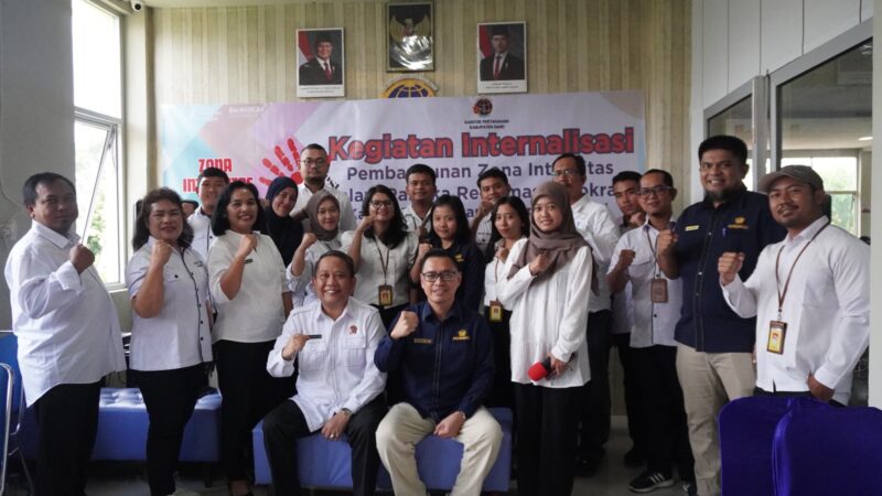 Kantor Pertanahan Kabupaten Dairi Dorong Implementasi Zona Integritas untuk Mewujudkan Reformasi Birokrasi