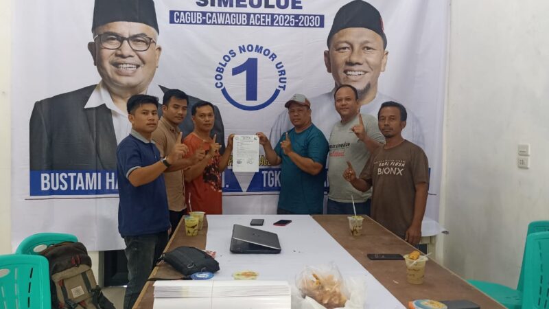 Dukung Bustami-Fhadil, ASPIRA Serahkan Data Relawan ke RKB