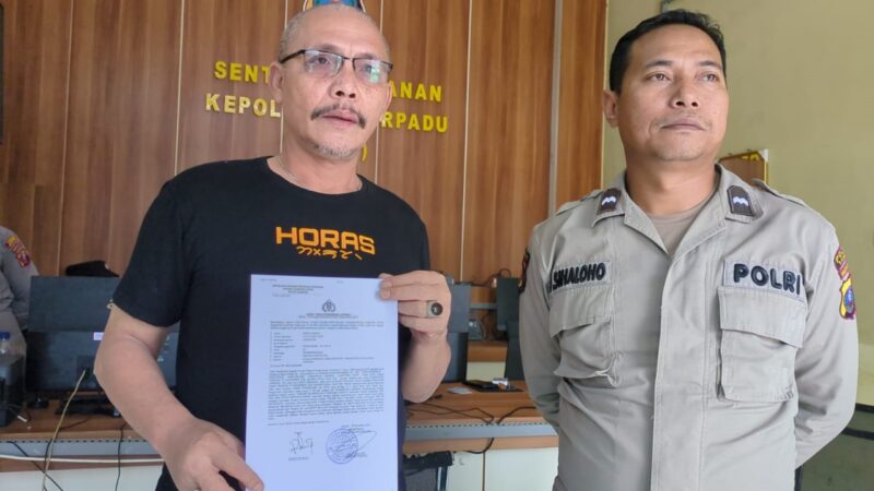 *Diduga Dianiaya Orang Suruhan Oknum Kadis, Anggota IWO Samosir Buat Laporan ke Polres*