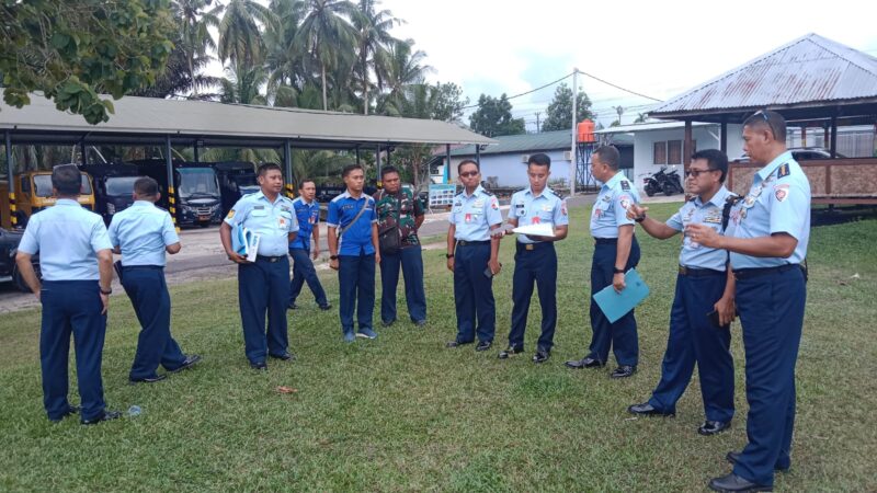 Tim Dalwas Koopsud I Kunjungi Lanud ASH Belitung