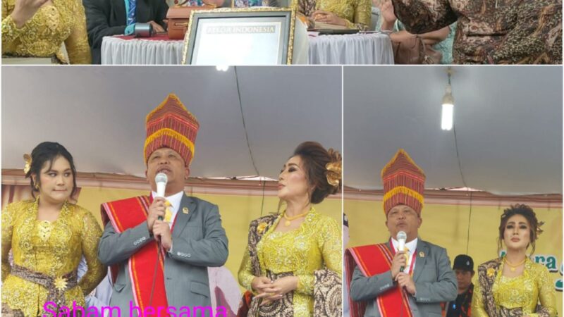 Sabam Sibarani Pecahkan Rekor MURI: Ketua DPRD Dairi Tiga Periode dengan Suara Terbanyak 5.555, Gelar Syukuran Meriah