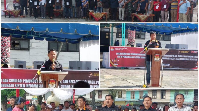 Simulasi Pemilu 2024: KPU Dairi Tunjukkan Komitmen Transparansi dan Inklusivitas