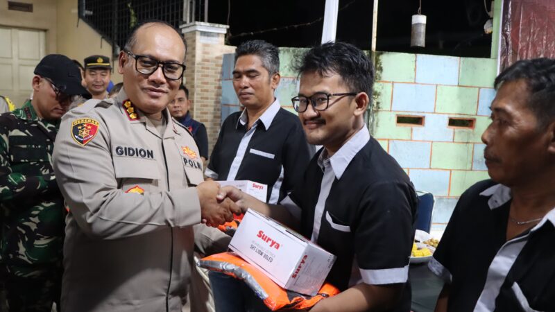 Kapolrestabes Medan Gelar Silaturahmi Kamtibmas Sapa Warga Satu Rasa di Medan Tenggara