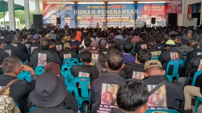 Doa bersama dan Pembekalan serta pemberian mandat kepada saksi Paslon no urut 4 