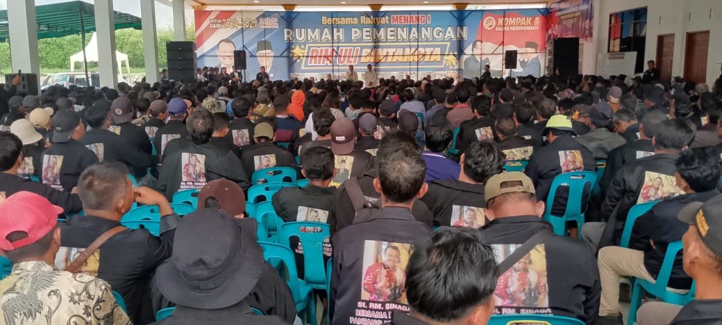 Doa bersama dan Pembekalan serta pemberian mandat kepada saksi Paslon no urut 4 