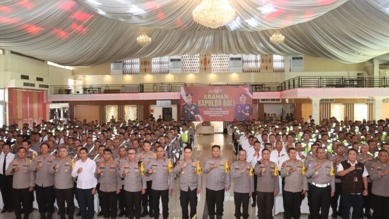 Kapolda Bali Pengecekan Kesiapan Pengamanan Pilkada Serentak Di Wilayah Polresta Denpasar