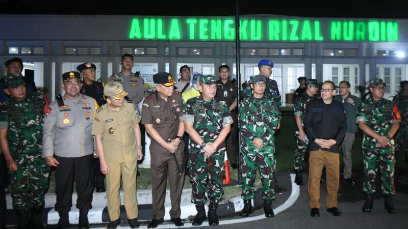 *Pj Gubernur Sumut dan Forkopimda Lepas Patroli Skala Besar dan Tinjau Kesiapan Pilkada*