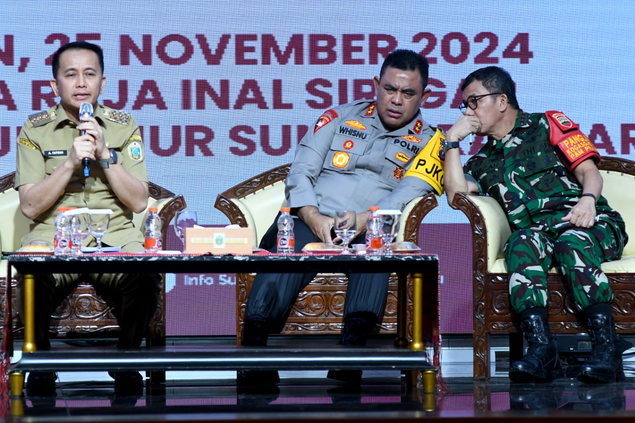 *Di Hadapan Forkopimda dan Wartawan, Pj Gubernur Sumut Agus Fatoni Ingatkan Kembali Netralitas ASN*