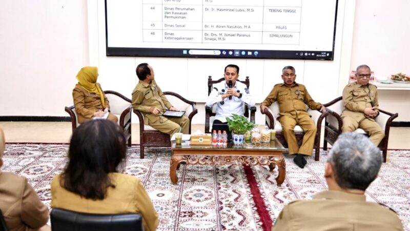 *Pemprov Sumut Bentuk Desk Pilkada Pantau dan Monitor Pelaksanaan Pilkada di Sumut*