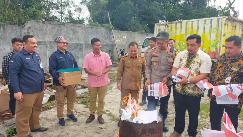 KPU Dairi Musnahkan Surat Suara Lebih & Rusak Pilkada 2024 