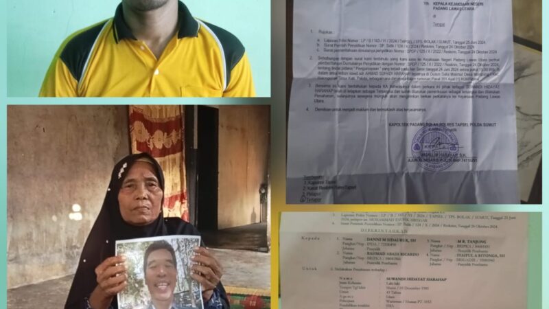 *Seorang Wartawan di Paluta duga di kriminalisasi ,korban penganiayaan malah di penjarakan polisi Polsek Padang bolak*