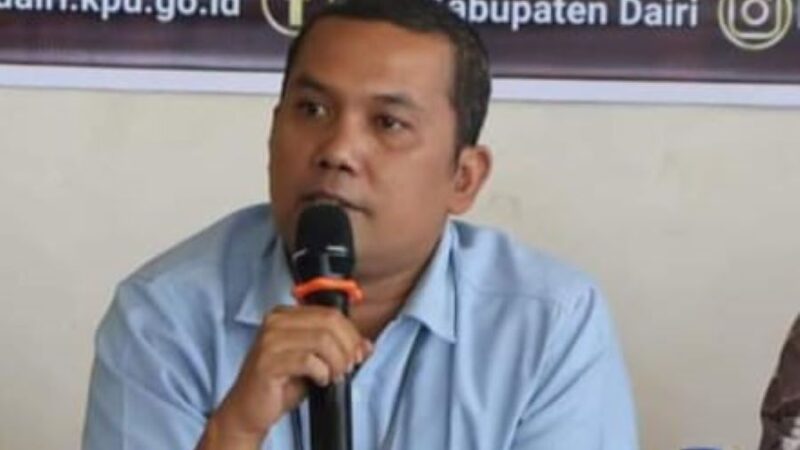 KPU Dairi Ucapkan Terimakasih Kepada  Masyarakat yang Gunakan Hak Pilih di Pilkada 2024