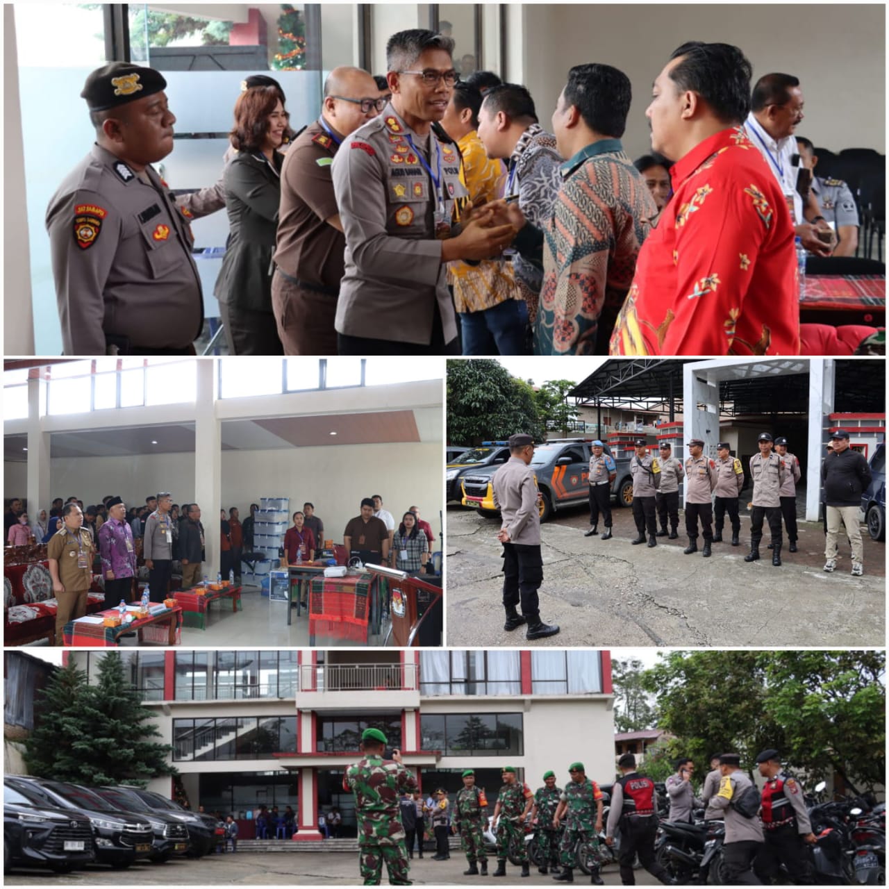 Polres Dairi Siap Amankan Proses Rekapitulasi di Tingkat Kabupaten