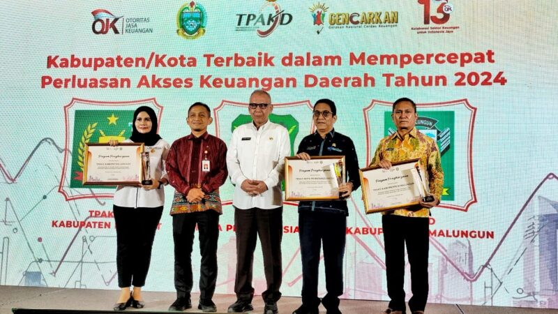 *Pemkab Simalungun Terima Penghargaan TPAKD Tahun 2024*