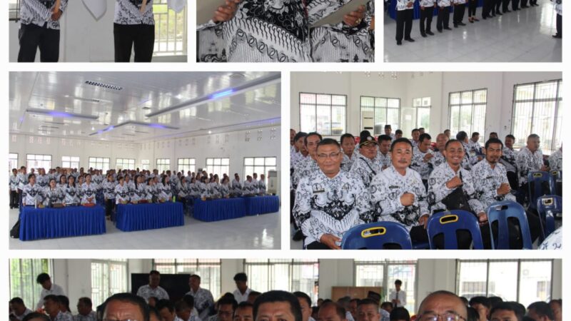 *Lantik Pengurus PGRI Nias Utara, Ilyas Sitorus Minta Jaga Kekompakan Dan Kebersamaan Dan Terusla Jadi Pembelajar*