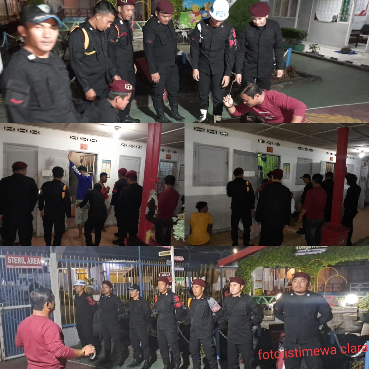 Rutan Sidikalang Gelar Razia Insidentil untuk Jaga Integritas dan Keamanan