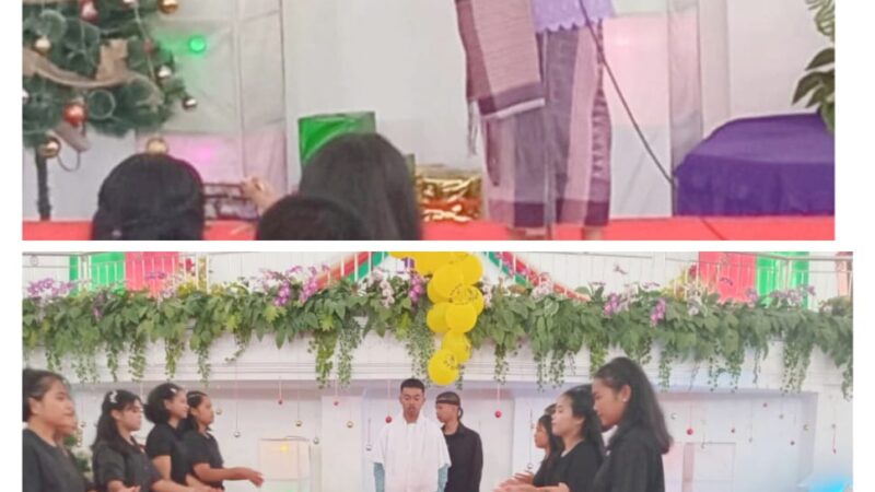 *Natal Keluarga Besar SMA GKPS 1 Raya Meriah dan Penuh Sukacita*