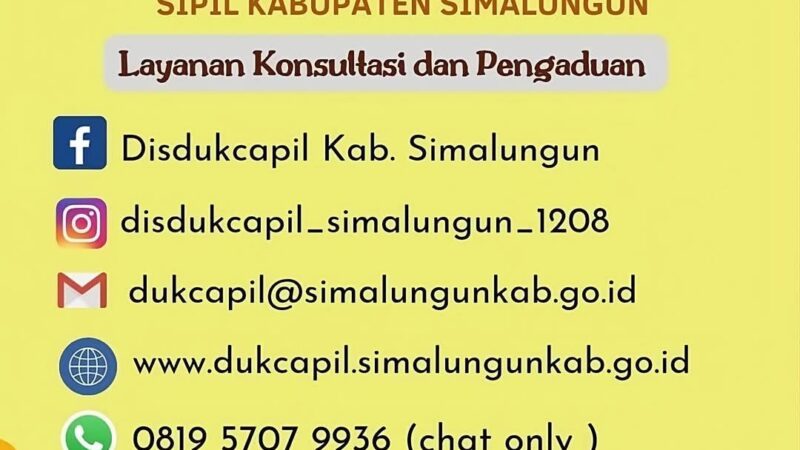 *Pernyataan Resmi Kadisdukcapil Simalungun, Terkait Dugaan Pungli*