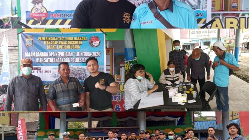 Sat Narkoba Polres Dairi Gelar Tes Urine untuk Supir Angkutan Umum, Pastikan Keselamatan Penumpang Selama Libur Natal dan Tahun Baru
